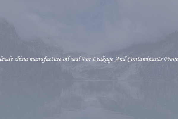 Wholesale china manufacture oil seal For Leakage And Contaminants Prevention