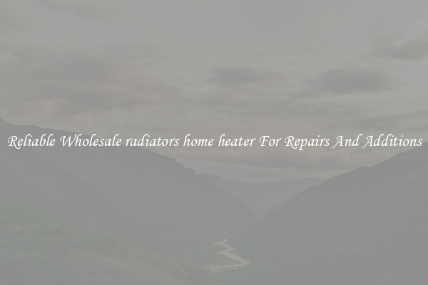 Reliable Wholesale radiators home heater For Repairs And Additions