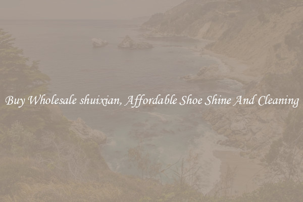 Buy Wholesale shuixian, Affordable Shoe Shine And Cleaning